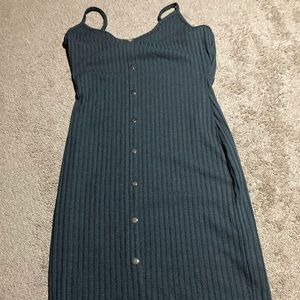 Black button down shirt